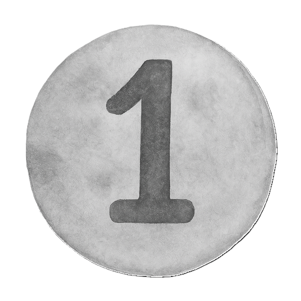 Picture of number one