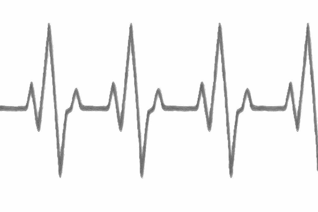 Picture symbolizing human pulse