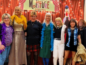 group shot @ moisture festival