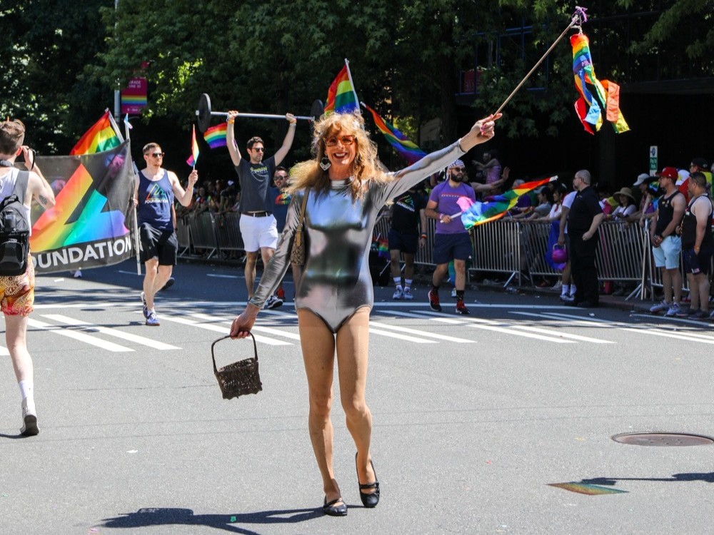 Margo @ pride parade